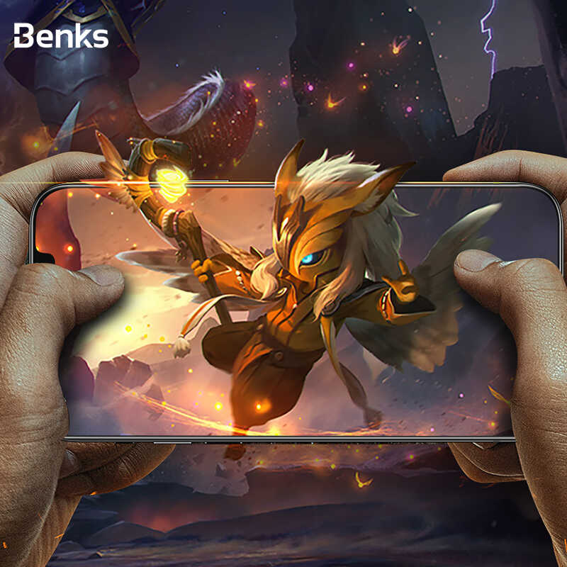 Benks V Pro Plus iPhone 12 Şeffaf Ekran Koruyucu Benks V Pro Plus iPhone 12 Şeffaf Ekran Koruyucu